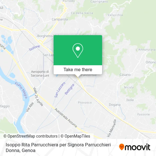 Isoppo Rita Parrucchiera per Signora Parrucchieri Donna map