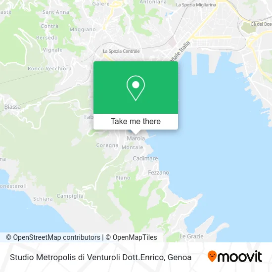 Studio Metropolis di Venturoli Dott.Enrico map