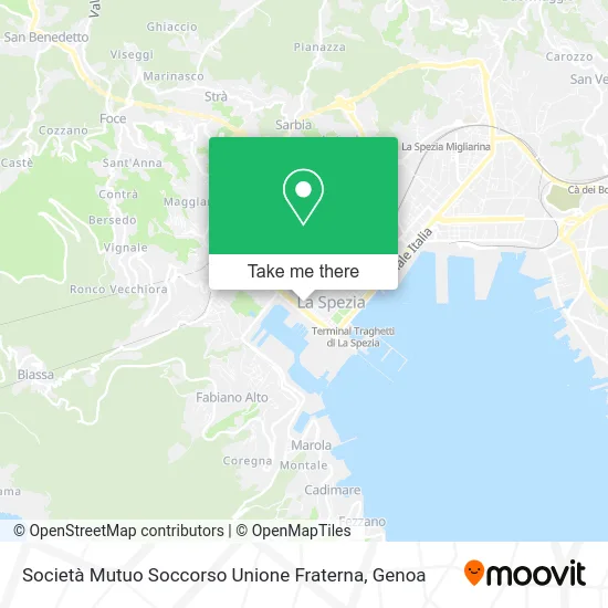 Società Mutuo Soccorso Unione Fraterna map