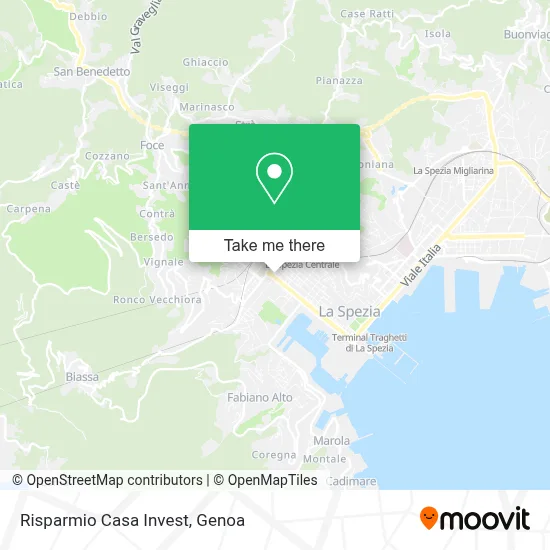 Risparmio Casa Invest map