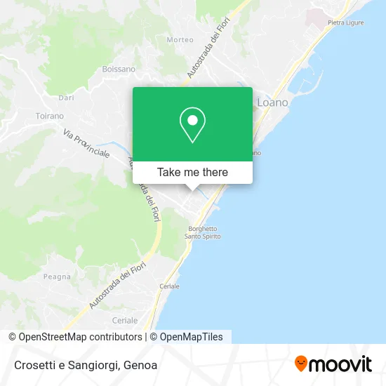 Crosetti e Sangiorgi map