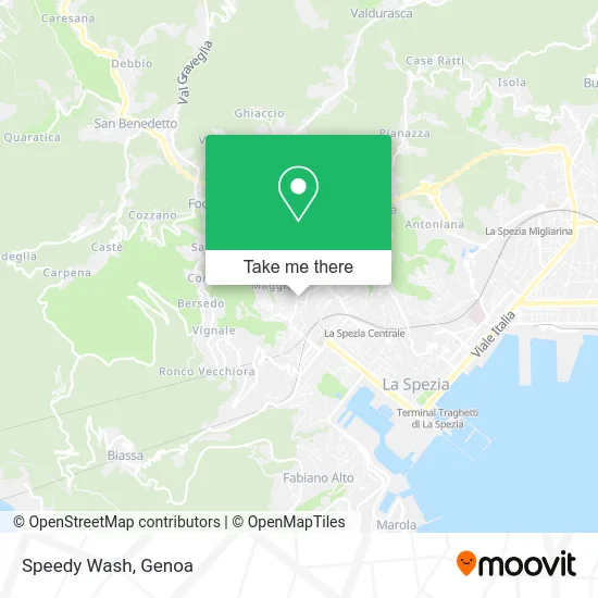 Speedy Wash map