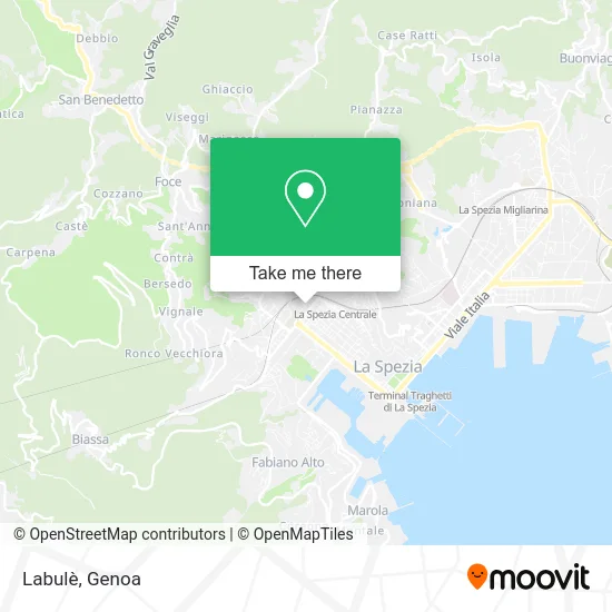 Labulè map