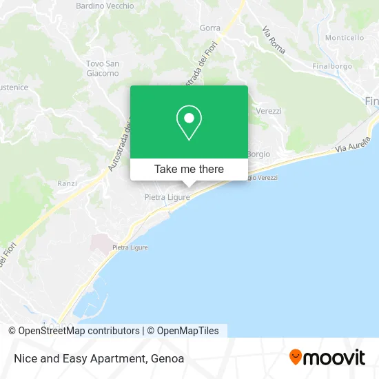 Nice and Easy Apartment map