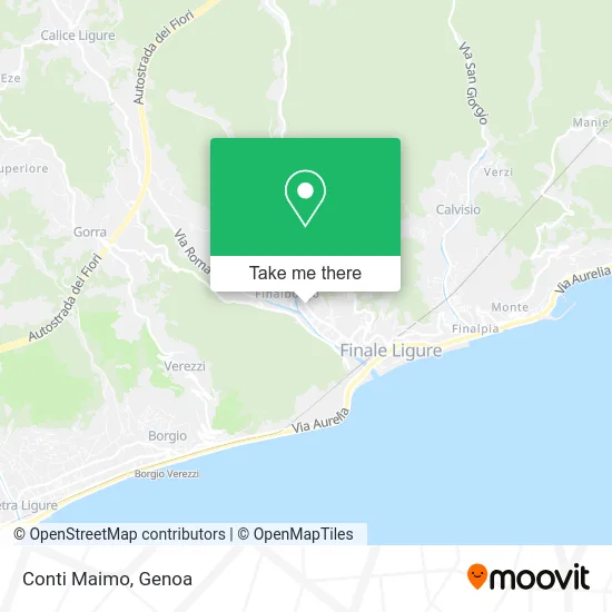 Conti Maimo map