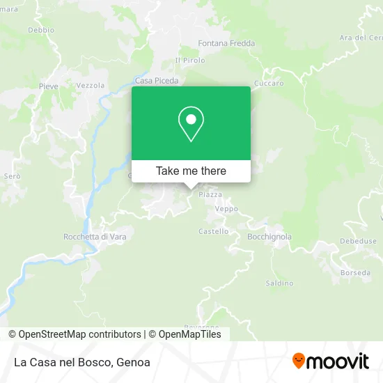 La Casa nel Bosco map
