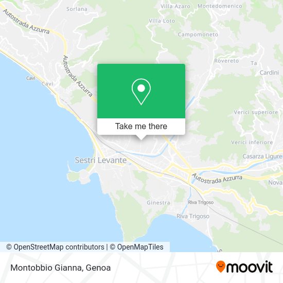 Montobbio Gianna map