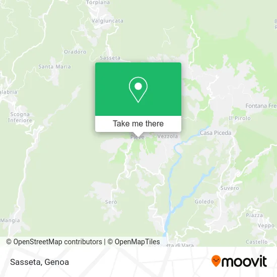 Sasseta map