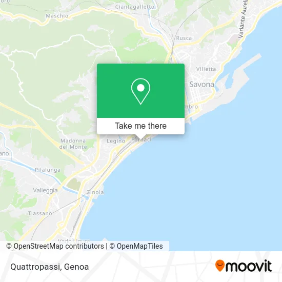 Quattropassi map