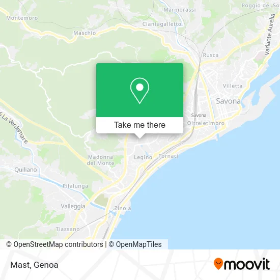 Mast map