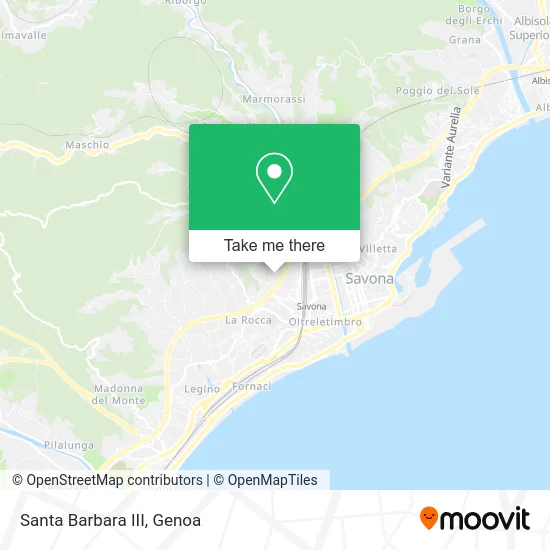 Santa Barbara III map