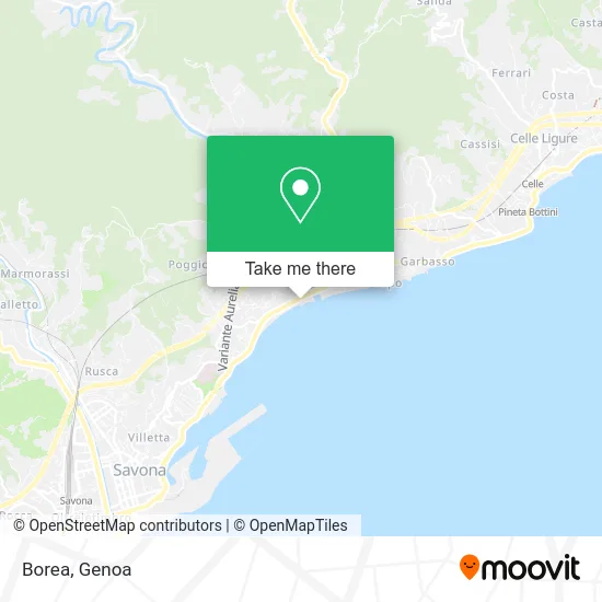 Borea map