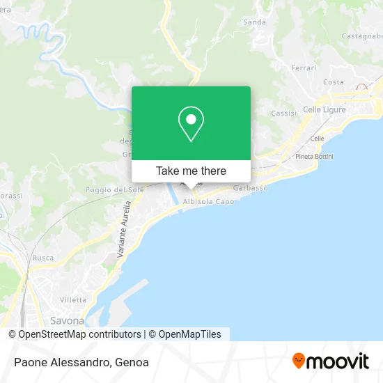 Paone Alessandro map