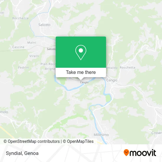Syndial map