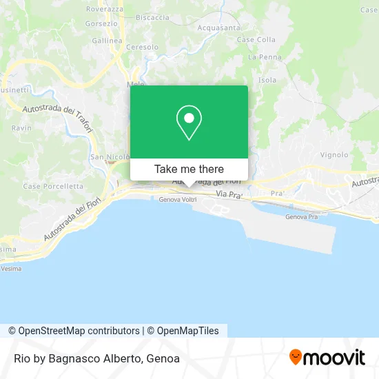 Rio by Bagnasco Alberto map