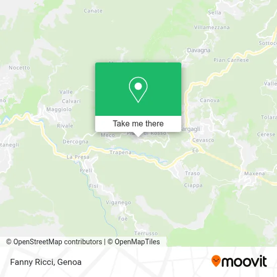 Fanny Ricci map