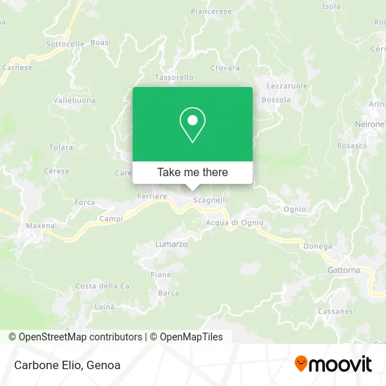 Carbone Elio map