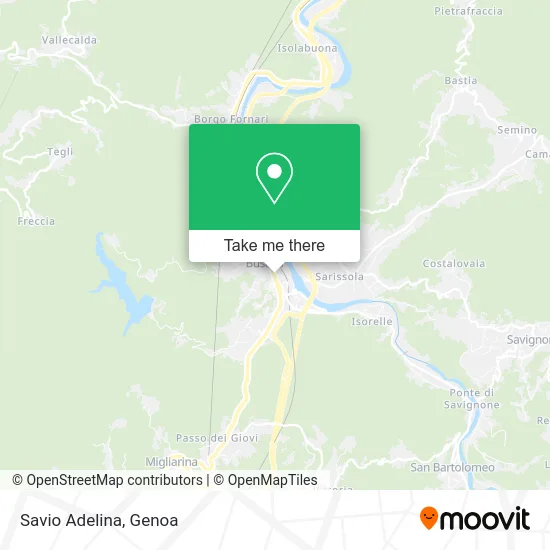 Savio Adelina map