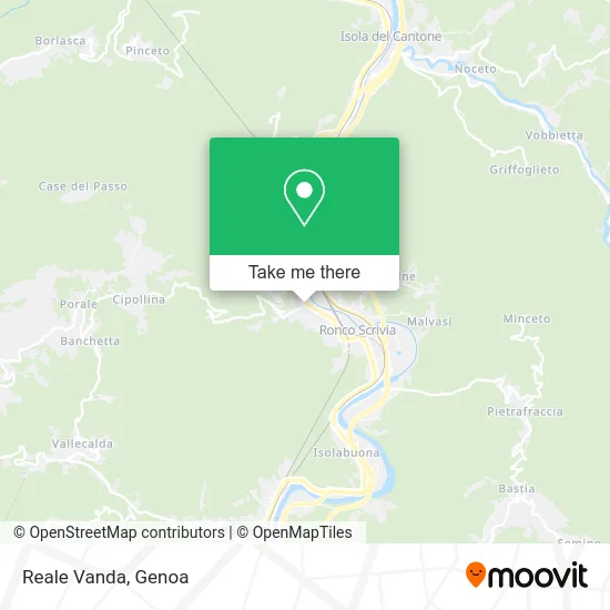 Reale Vanda map