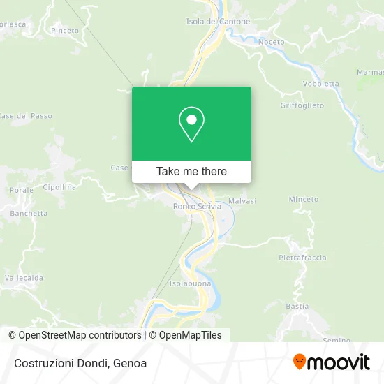Costruzioni Dondi map