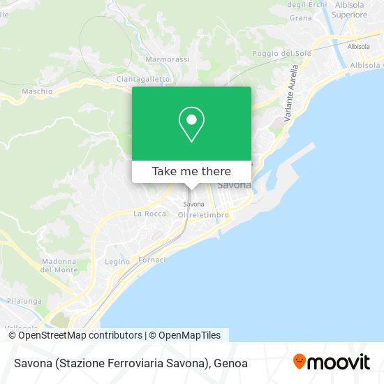 Savona (Stazione Ferroviaria Savona) map