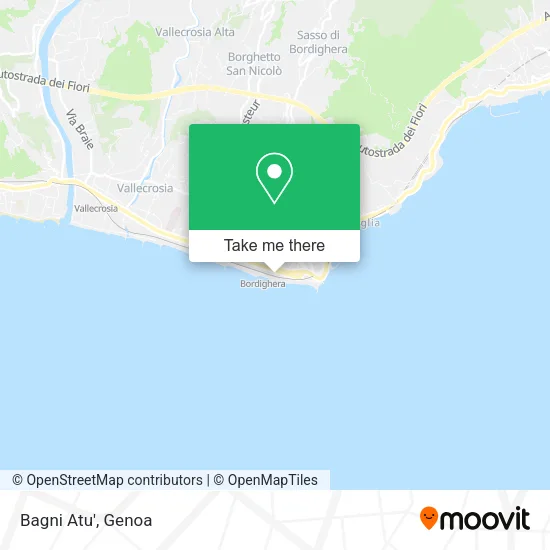 Bagni Atu' map
