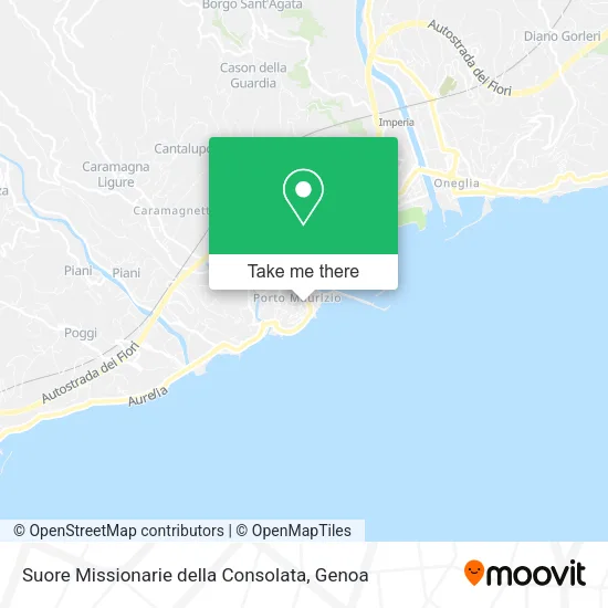 Suore Missionarie della Consolata map