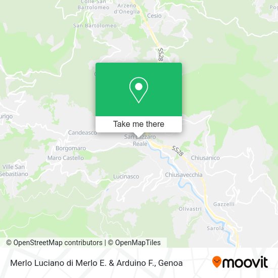 Merlo Luciano di Merlo E. & Arduino F. map