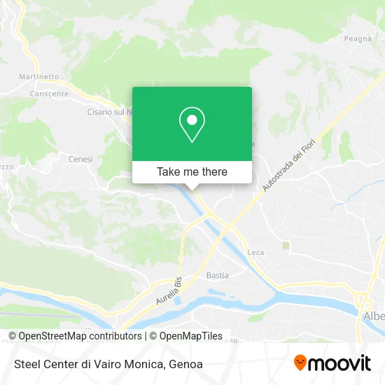 Steel Center di Vairo Monica map