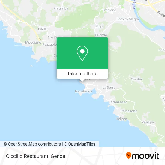 Ciccillo Restaurant map