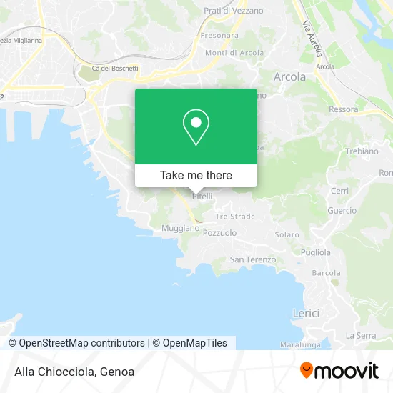 Alla Chiocciola map