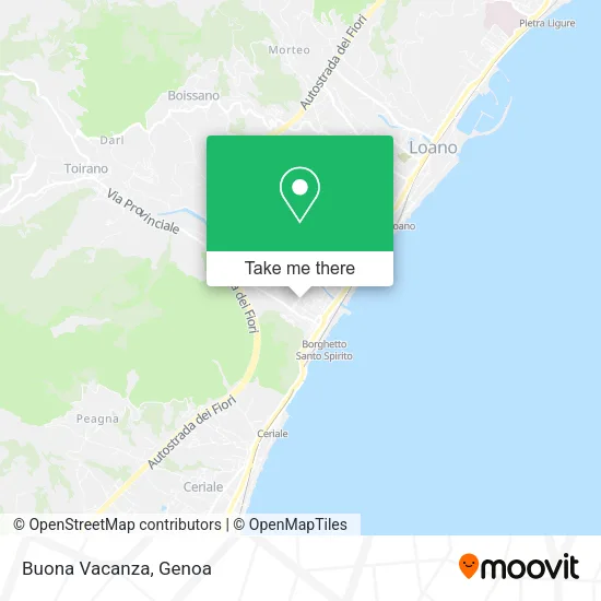 Buona Vacanza map