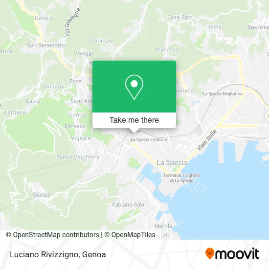 Luciano Rivizzigno map