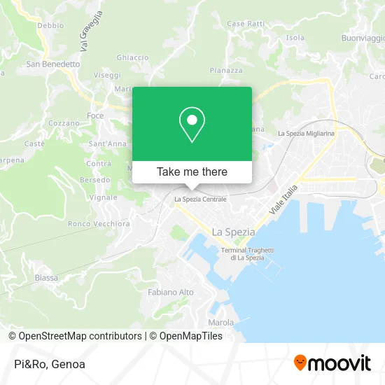 Pi&Ro map