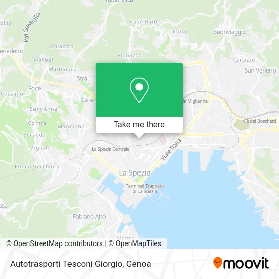 Autotrasporti Tesconi Giorgio map