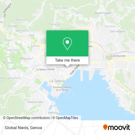 Global Navis map