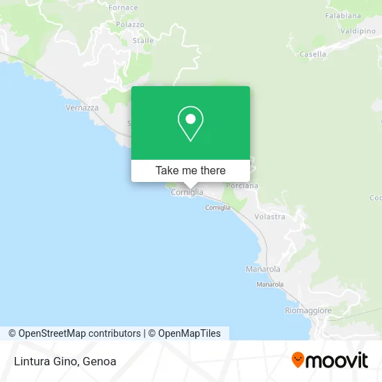 Lintura Gino map
