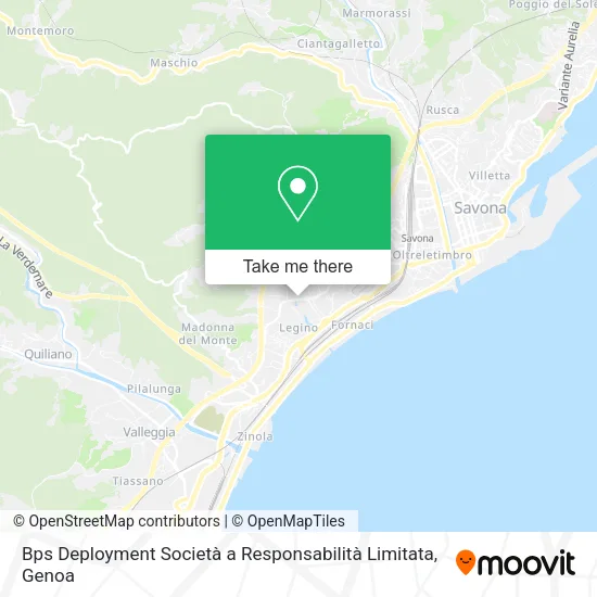 Bps Deployment Società a Responsabilità Limitata map