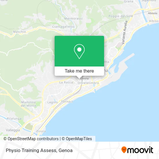 Physio Training Assess map
