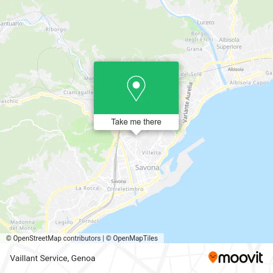 Vaillant Service map
