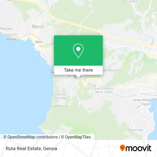 Ruta Real Estate map