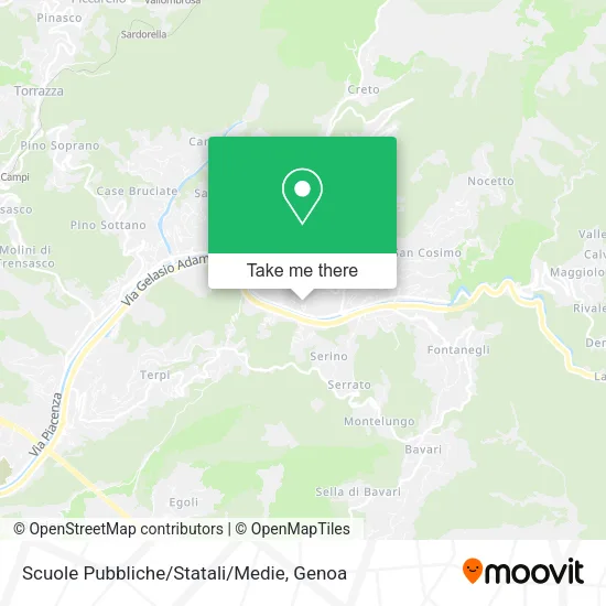 Scuole Pubbliche/Statali/Medie map