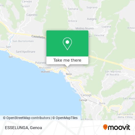 ESSELUNGA map