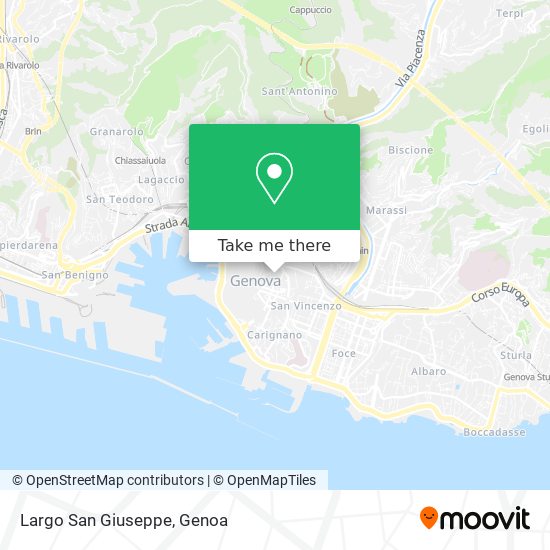Largo San Giuseppe map