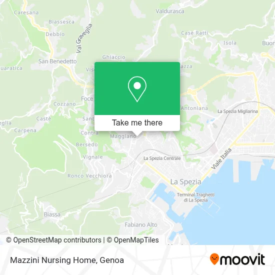 Mazzini Nursing Home map