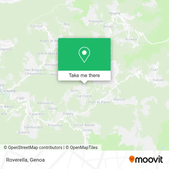 Roverella map