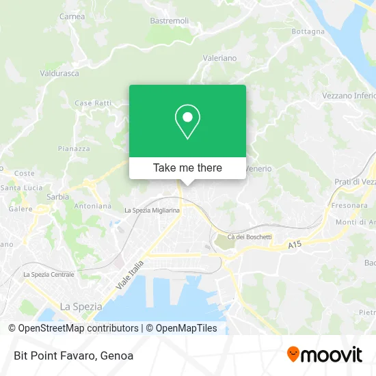 Bit Point Favaro map