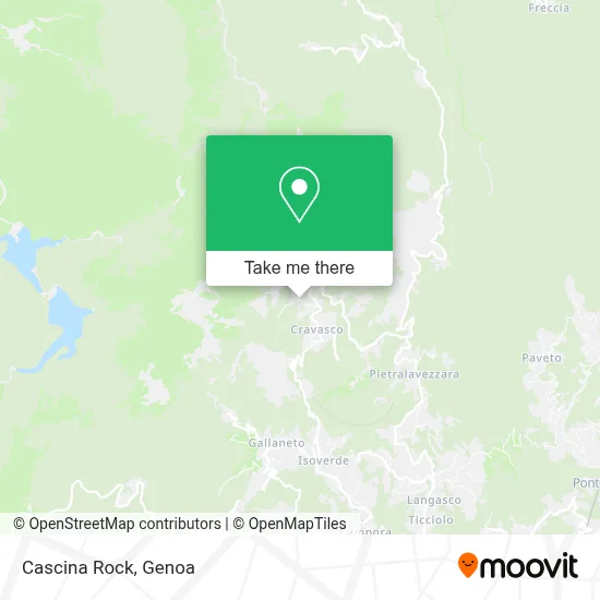 Cascina Rock map