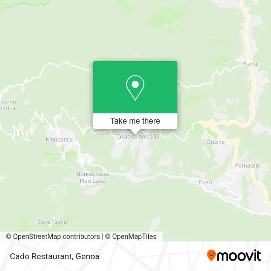 Cado Restaurant map