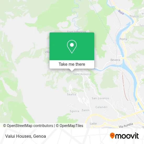 Valui Houses map